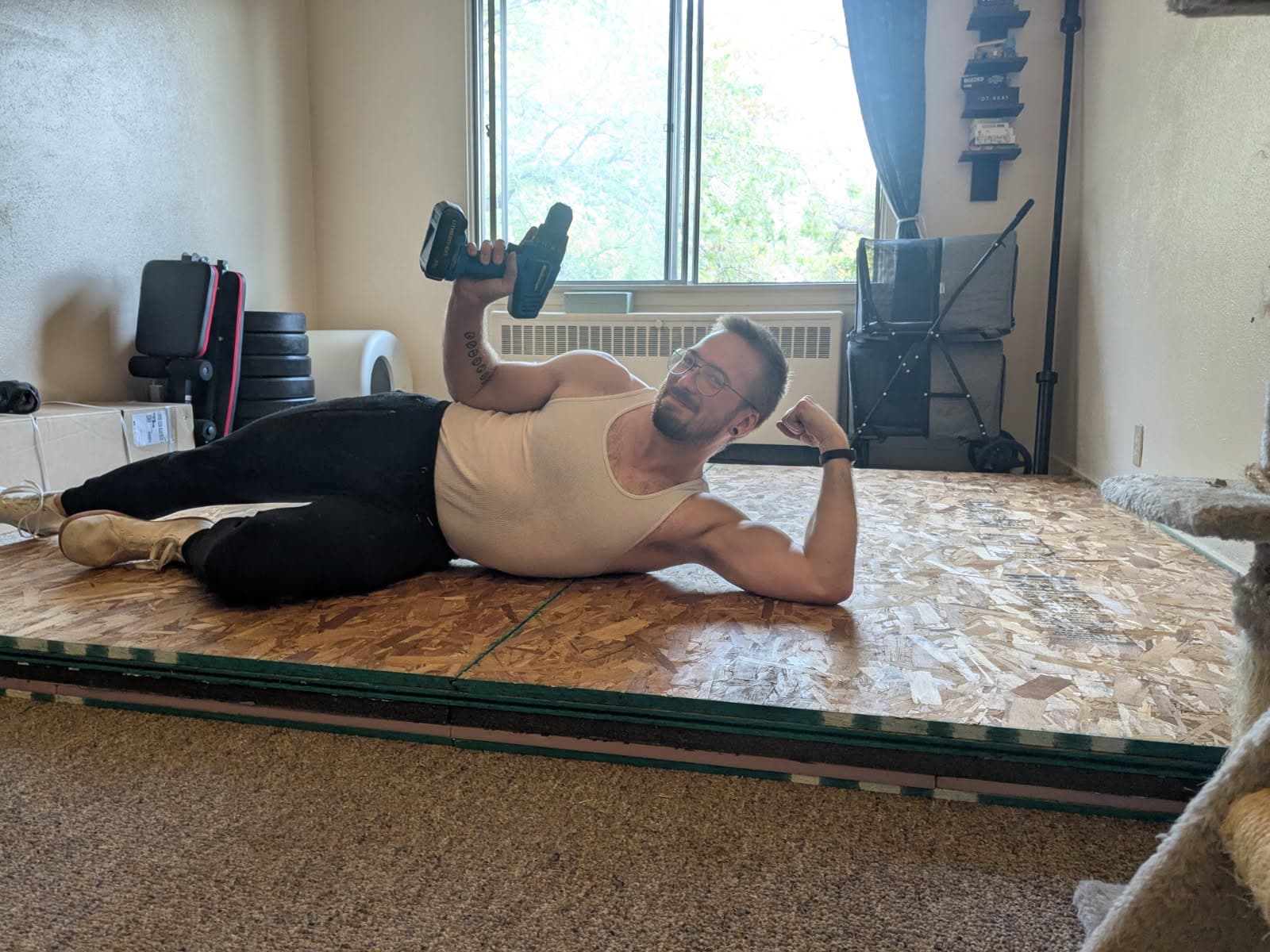 John Racz one of our certified personal trainers.